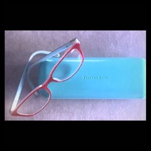 Tiffany Red Eyeglass Frames